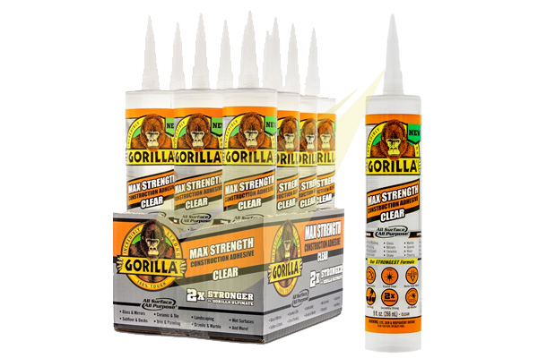 Kertbarátok Webáruház - GORILLA GLUE Gorilla Grab Clear kristálytiszta építési ragasztó